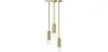 Golden Ceiling Lamp - 3-Arm Pendant Lamp - Troy image 9