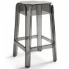 Buy Bar Stool Victoria Queen - 65cm - Design Transparent Light grey 29573