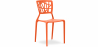 Buy Outdoor Chair - Design Garden Chair - Viena Light orange 29575 with a guarantee