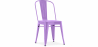 Buy Dining Chair in Steel - Industrial Design - New Edition - Stylix Light Purple 59687 in the United Kingdom