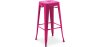 Buy Bar Stool - Industrial Design - 76cm - Stylix Fuchsia 60148 home delivery