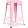 Buy Stylix Stool Matte Metal - 60cm - New edition Pink 60324