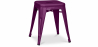 Buy Industrial Design Stool - 45cm - New Edition - Stylix Purple 60139 in the United Kingdom
