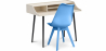 Buy Wooden Desk Set - Scandinavian Design - Torkel + Dining Chair - Scandinavian Design - Denisse Light blue 60116 - in the UK