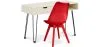 Wooden Desk Set - Scandinavian Design - Andor + Dining Chair - Scandinavian Design - Denisse image 9