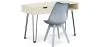 Wooden Desk Set - Scandinavian Design - Andor + Dining Chair - Scandinavian Design - Denisse image 9