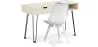 Wooden Desk Set - Scandinavian Design - Andor + Dining Chair - Scandinavian Design - Denisse image 9