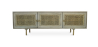 Buy Media unit in vintage style with rattan - Opa Natural wood 60351 - in the UK