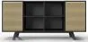 Natural Wood Sideboard - Vintage Design - Black - Edan image 9