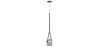 Buy Ceiling Lamp - Pendant Lamp - Leather and Glass - Bim Smoke 60390 - in the UK