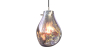Buy Glass Ceiling Lamp - Design Pendant Lamp - Vera Silver 60395 - in the UK