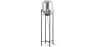 Buy Design Floor Lamp - Living Room Lamp - Grau Smoke 60400 - in the UK