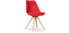 Buy Dining Chair - Scandinavian Style - Denisse Red 58292 at Privatefloor