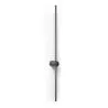 Buy Aluminum stick wall light in modern design, 100cm - Hernel Black 60422