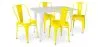 Pack Dining Table and 4 Dining Chairs Industrial Design - New Edition- Bistrot Stylix image 9
