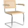 Buy Dining Chair With Armrest, Natural Rattan - Bruna  Natural 60452