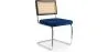 Dining Chair - Upholstered in Velvet - Wood and Rattan - Hyre image 9