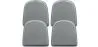 Pack x4 Magnetic Cushion for Chair - Polyurethane - Stylix image 9