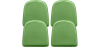 Buy Pack x4 Magnetic Cushion for Chair - Polyurethane - Stylix Green 60461 - in the UK