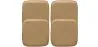 Pack of 4 Magnetic Cushions for Stool - Faux Leather - Stylix image 9