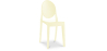 Buy Transparent Dining Chair - Victoria Queen Cream 16458 home delivery