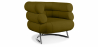 Buy Designer armchair - Faux leather upholstery - Bivendun Olive 16500 - in the UK