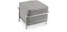  Square Footrest - Upholstered in Faux Leather - Kart image 9