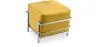  Square Footrest - Upholstered in Faux Leather - Kart image 9