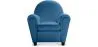  Armchair with Armrests - Upholstered in Faux Leather - Club image 9