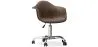 Office Chair with Armrests - Swivel Desk Chair with Castors - Grev image 9