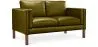 Polyurethane Leather Upholstered Sofa - 2 Seater - Mordecai image 9