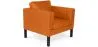 Armchair with Armrest - Upholstered in Faux Leather - Betzalel image 9