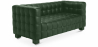Buy Polyurethane Leather Upholstered Sofa - 2 Seater - Nubus Green 13252 home delivery