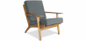 Buy Wooden Armchair with Armrests - Bansy Grey 16772 - prices