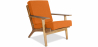 Buy Wooden Armchair with Armrests - Bansy Orange 16772 with a guarantee