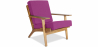 Buy Wooden Armchair with Armrests - Bansy Purple 16772 home delivery