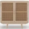 Buy Natural Wood Sideboard - Boho Bali Design - 2 doors - Treys Natural 60510