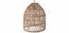 Buy Rattan Pendant Lamp, Boho Bali Style - Dina Natural 60492 - in the UK