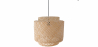 Buy Bamboo Ceiling Lamp - Boho Bali Design Pendant Lamp - Hya Natural 60493 - in the UK