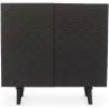 Buy Natural Wood Sideboard - Boho Bali Design - Scarp Black 60364