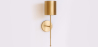Buy Lamp Wall Light - LED Gold Metal - Hay Gold 60521 - in the UK