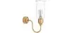 Chandelier Lamp - Golden Wall Light - Driss image 9
