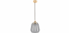 Buy Ceiling Lamp - Pendant Lamp - Glass and Metal - Amaia Grey 60530 - prices