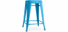Buy Bar Stool - Industrial Design - 60cm - New Edition - Stylix Turquoise 60122 in the United Kingdom