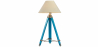 Buy Tripod Floor Lamp - Living Room Lamp - Samia Blue 29218 - in the UK