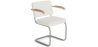 Dining Chair with Armrests - Upholstered in Bouclé Fabric - Henr image 9