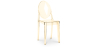 Buy Transparent Dining Chair - Victoria Queen Amber 16458 with a guarantee