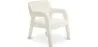 Upholstered Dining Chair - White Boucle - Colette image 9
