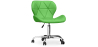 Buy Office Chair with Wheels - Swivel Desk Chair - Upholstered in Leatherette - Wito Green 59871 home delivery