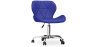 Buy Office Chair with Wheels - Swivel Desk Chair - Upholstered in Leatherette - Wito Blue 59871 with a guarantee